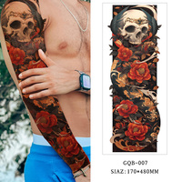 Pegatinas de tatuaje de transferencia de agua personalizadas de primera calidad, durabilidad y diseño elegante para hombres y mujeres, arte corporal temporal a prueba de agua