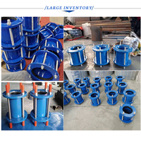 Adaptateur de tuyau à bride en fonte ductile de qualité industrielle, moulé, PN10-PN16, résistant à la corrosion