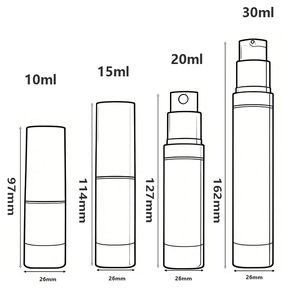 Gran oferta, botella de protección <span class=keywords><strong>solar</strong></span> con bomba sin aire reemplazable cosmética, 15/10ML, crema para ojos, botella de loción sin aire para crema Bb - Product Image 2