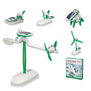 6 Trong 1 Năng Lượng Mặt Trời Lắp Ráp Đồ Chơi Động Vật Con Chó Mèo Xe Thuyền Fan Khoa Học Và Giáo Dục Câu Đố Tự Làm Lắp Ráp Đồ Chơi Giáo Dục - Product Image 1