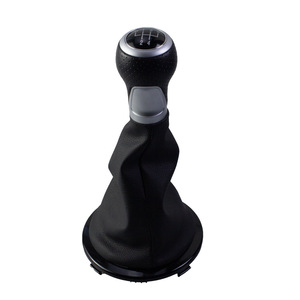 Volkswagen Car Gear <b>Knob</b> 5-Speed Leather <b>Shift</b> <b>Knob</b> Head Ergonomic Manual Transmission Accessory - Product Image 1