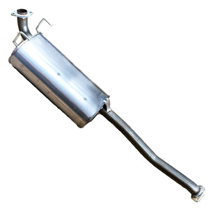 Conjunto de Silenciador de Escape de Repuesto para Toyota Land Cruiser VZJ95, Sección Trasera del Sistema de Escape, Ajuste Directo - Product Image 1