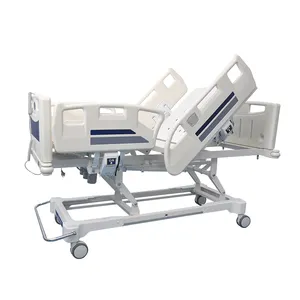Hengshui Boshikang 3 fungsi tempat tidur medis, tempat tidur rumah sakit ICU dapat dilepas dengan rel samping ABS