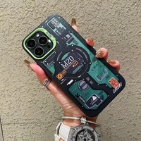 Coque de protection pour téléphone portable avec logo personnalisé de luxe Coque arrière pour iPhone 12 13 14 15 Pro Max et Samsung