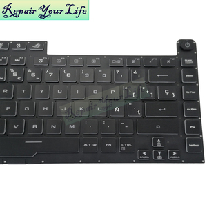 คีย์บอร์ด SP backlit สำหรับ ASUS ROG Strix III <span class=keywords><strong>G512</strong></span> L3บวก GL531 G531G G531GV G531 G531GT G531GU 0KNR0-4613SF00 V184262BE1SW - Product Image 4