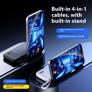 Công Suất Cao <span class=keywords><strong>20000</strong></span> Ma Nhỏ Gọn Điện Thoại Di Động Sạc Type-C Đầu Vào 10W Đầu Ra LED Hiển Thị Biểu Tượng Tùy Chỉnh Di Động Kho Báu Quà Tặng - Product Image 6