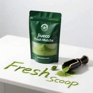 Matcha Orgánico Chino de Primera Calidad, Polvo de Clorofila, Vitamina, Extracto de Planta 99% Puro, Grado Alimenticio, en Tambor y Botella - Product Image 1