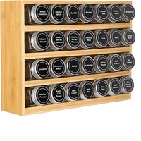 Organisateur de tiroirs d'armoires de cuisine personnalisé 28 pots d'épices en verre entonnoir pliable conteneur de stockage des aliments d'assaisonnement en silicone