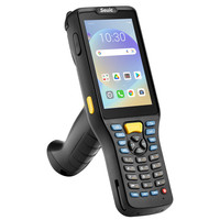 SEUIC AUTOID Q7-(agarre) Pda 15M Distancia Vehículo Inventario Escáner Código de barras Láser de mano Android PDA Escáner