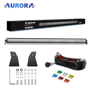 No screw Driving Light Bar 50 inch Roof Top 500W waterproof Automotive Light Bar For Jeep Off-road Night use Led bars
