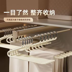 Pant Hanger Thickened Non Slip Metal Traceless Storage Rack For Wardrobe Space Saving - Product Image 3