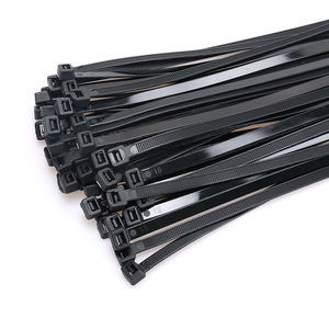 สายรัดเคเบิลไนลอนแบบล็อคตัวเอง Lts ขนาด 4x400 มม. 3.6 มม. 250 ชิ้น สีดำ สีขาว สำหรับรัดสายในสวน - Product Image 2