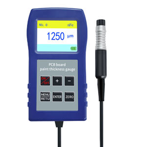 เกจวัดความหนาของการเคลือบ DR370A วนปัจจุบัน2% H + 1.5M ความแม่นยำ0-1250M ช่วงวัสดุพลาสติก - Product Image 1