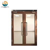 Grande porte principale en bois massif ou en acier pour maison de luxe Mansion