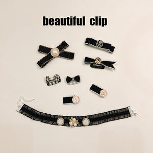 8-إكسسوارات شعر القطط ربطة رأس بفيونكة كيتي ترتر شعر بلينغ بلينغ بذلات شعر للحفلات وغيرها من إكسسوارات ملابس الحيوانات الأليفة - Product Image 3