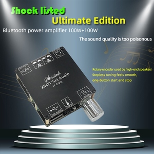 XY-C100L XINYI Sini Audio - Placa Amplificadora de Potencia Digital Estéreo de 100 W con Bluetooth, Doble Canal, Ajuste Continuo de 360 Grados - Product Image 5
