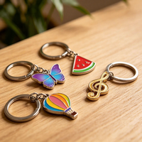 Llaveros con Logotipo Personalizado, Llaveros con Texto y Nombre Personalizados, Regalos Promocionales Empresariales para Obsequios Corporativos
