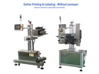 Machine d'étiquetage automatique de surface de boîtes en carton SKILT avec 23 ans d'expérience, impression et application d'étiquettes