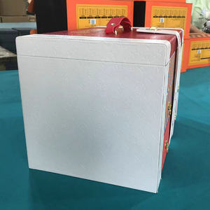 Xách tay sang trọng đa chức năng lưu trữ Hộp quà tặng với xử lý dập nổi và ngăn kéo cho bánh trung thu Snack Nut Khoai Tây Chip đóng gói - Product Image 6