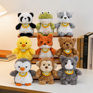 Peluche Super Morbido a Forma di Coniglio Riccio, Serie Animali, Bambola Profumata da Tavolo, Regalo di Compleanno per Bambini, Ornamenti - Product Image 3