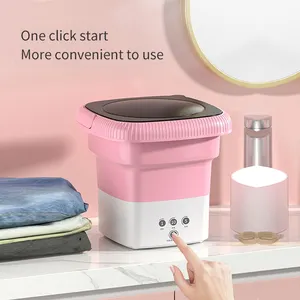 In Stock Electric Mini Foldable Washing Machine Mini Washing Machine Portable For Traveling