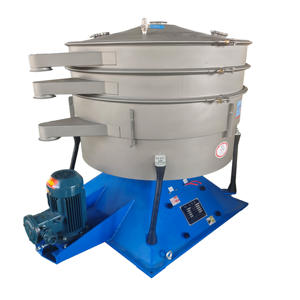 סיבוב נדנדה מסך מסננת רטט אורז עמילן תירס עמילן תירס עמילן מתכת חלקיק כימי אבקה - Product Image 4