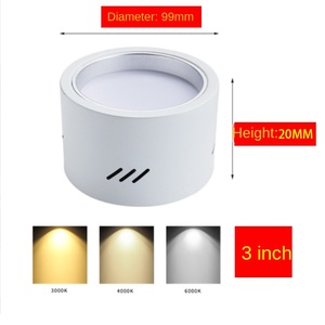 <span class=keywords><strong>E27</strong></span> gắn xuống ánh sáng vòng 3.5 inch 4 inch 6 inch 8 inch Downlight Chụp đèn <span class=keywords><strong>Led</strong></span> trần ánh sáng - Product Image 5