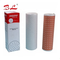 Pansement adhésif en oxyde de zinc pour soins de santé, 18cmx5m, rouge beige, perforé, hypoallergénique, respirant, certifié CE, pour les soins articulaires