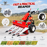Faucheuse-égreneuse agricole pratique et haute performance, machine de coupe rapide, stable et à faible entretien pour les cultures céréalières et fourragères