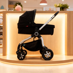 Xe đẩy em bé 3 trong 1 thiết kế chắc chắn với tầm nhìn cao và mái che nắng dành cho hệ thống du lịch - Product Image 6