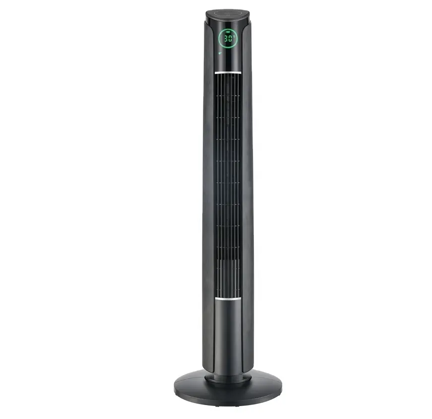 Ventilador de Torre Oscilante Ventilador de Pie Tuya Wifi Control Ventilador de Torre de Refrigeración con Control Remoto