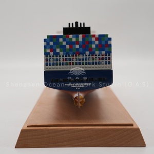 Modello di Nave Portacontainer INTER Personalizzato 45cm, Scala 1:888, Alta Qualità, per Regalo Aziendale - Product Image 3