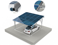 Supports de montage personnalisés en aluminium pour panneaux solaires résidentiels, structures de stationnement solaire pour voitures