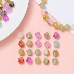 Acrylic Imitation Snail <b>Beads</b> Mixed Shapes Perforated <b>Colorful</b> For Bracelet Making DIY Jewelry Accessories Wholesale - Product Image 2