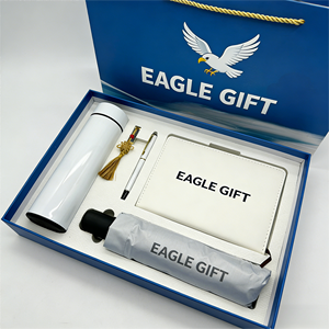 Set de Regalo Corporativo Personalizado al por Mayor: Bolígrafo, Cuaderno, USB, Paraguas y Taza de Acero Inoxidable con Logotipo/Color Personalizados - Product Image 2