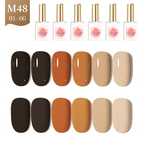 AILANUO Free <b>Nail</b> Box Package Design Esmaltesmalt De Unas En Gel Gel Uv Semipermanentes Enamel Gel <b>Nail</b> Polish 6colors <b>Set</b> - Product Image 1