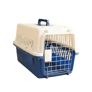 Haustier freundliches Reise zubehör Trage flugzeug IATA für Haustiere Groß Groß oder Welpe General Dog Cargo Crate Jaulas Para Perros