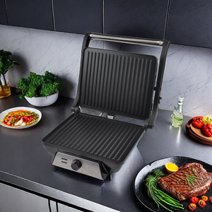 Prix d'usine 220-240V nettoyage facile <span class=keywords><strong>Plaques</strong></span> <span class=keywords><strong>amovibles</strong></span> Grilles à <span class=keywords><strong>viande</strong></span> double face - Product Image 5