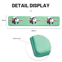 Clavier repose-poignet mousse à mémoire dactylographie facile soulagement de la douleur clavier tapis de souris ensemble pour ordinateur portable bureau à domicile