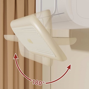 Cache-vent et déflecteur d'air en plastique rétractable pour climatiseur domestique, personnalisable (logo/couleur) - Product Image 1