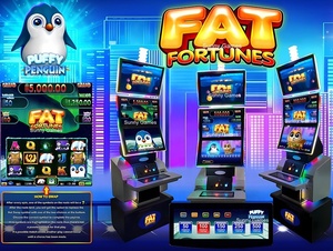 HET Fat Fortunes 2-en-1 : Présentation des compétences et fonction de commutation de trois écrans individuels (MOQ 1 pièce) – Prix usine pour machine de divertissement - Product Image 4