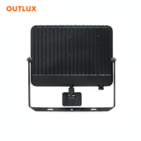Projecteur LED extérieur intelligent longue portée OUTLUX, étanche IP65, avec détecteur de mouvement, 30w 50w 100w 200w 400w