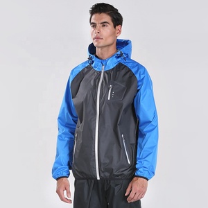 Abbigliamento da <span class=keywords><strong>Sauna</strong></span> Taglie Forti con Logo Personalizzato, Cardigan con Zip, Tuta Sportiva da Uomo <span class=keywords><strong>per</strong></span> Fitness, Corsa, Palestra, Boxe, Abbigliamento Dimagrante - Product Image 3