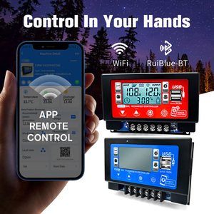 Wifi nhúng năng lượng mặt trời sạc điều khiển Điều khiển LCD hiển thị hiện tại/Điện áp/Điện Thế Hệ thời gian kiểm soát ánh sáng chế độ điều khiển - Product Image 2