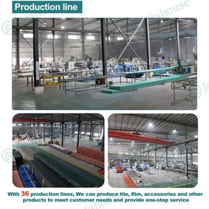 Plástico PVC Tejas UPVC Teja Romana Plástico Resistente a La <span class=keywords><strong>Intemperie</strong></span> Hojas de techo - Product Image 5