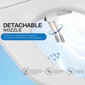 Hlli hiện đại thông minh thông minh nhà vệ sinh một cửa dịch vụ mua sắm sàn gắn kéo dài Bát điều khiển từ xa chức năng tiên tiến - Product Image 2