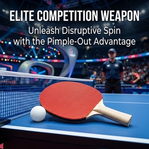 Raquette <span class=keywords><strong>de</strong></span> tennis <span class=keywords><strong>de</strong></span> table professionnelle haute performance en fibre <span class=keywords><strong>de</strong></span> carbone, 7 plis, pour compétition - Product Image 3