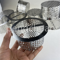 Panier filtrant perforé en acier inoxydable 304 316L facile à installer pour le traitement des eaux usées