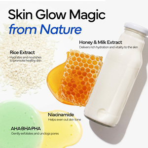 Tónico Facial IVOSKIN Rice Milky Foam Bubble, Premium, Suave, Botánico Moderno, Hidratante, Ecológico, Refrescante, Cica, Nutritivo, Reparador, Clean Beauty - Product Image 4