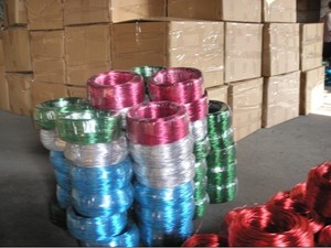 <span class=keywords><strong>Fil</strong></span> d'aluminium artistique anodisé rond de 1,5 mm, couleur or, argent, coloré, <span class=keywords><strong>fil</strong></span> métallique souple pour bijoux - Product Image 6